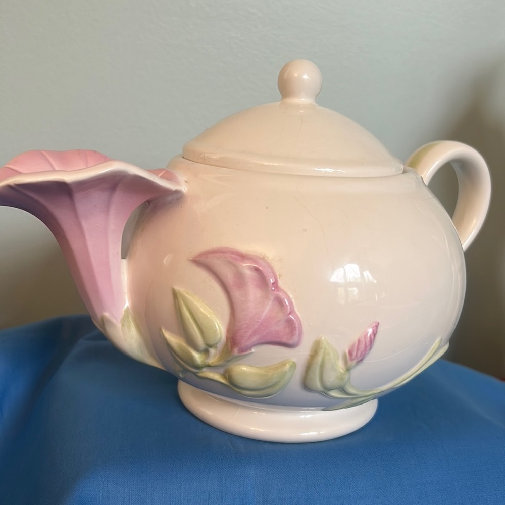 Vintage Teleflora Porcelain Tea Pot